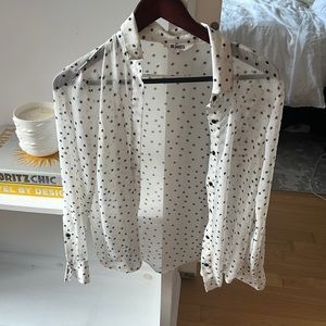 BB Dakota sheer button up